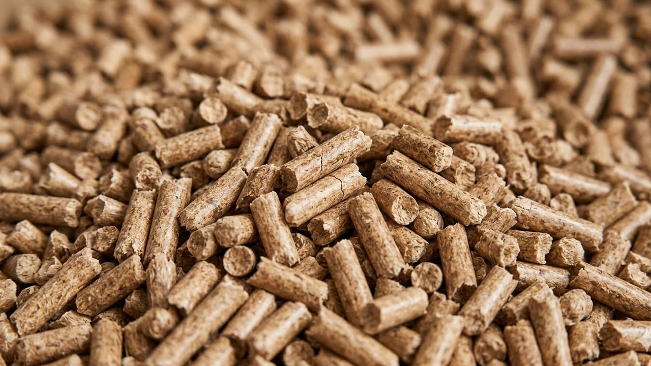 Wood pellets for heating supply in Portugal