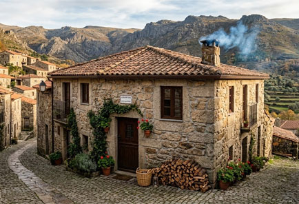 Heating for Stone Houses in Portuga