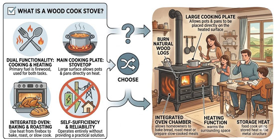 Wood Cook Stoves