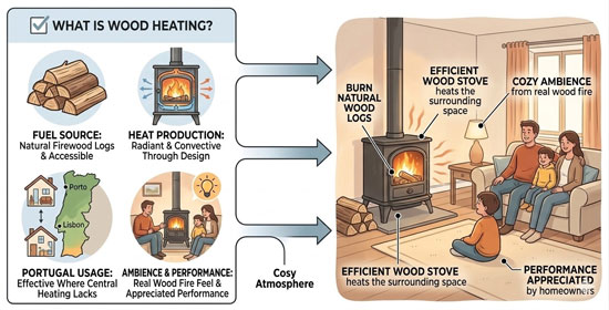 wood heating